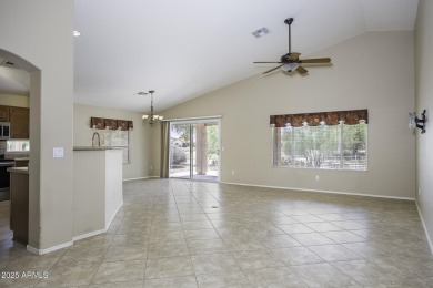 This beautiful home is located right on the golf course and on Mission Royale Golf Club in Arizona - for sale on GolfHomes.com, golf home, golf lot