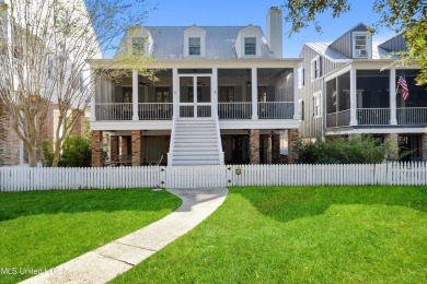 Welcome to this stunning 4-bedroom waterfront retreat, nestled on Diamondhead Country Club in Mississippi - for sale on GolfHomes.com, golf home, golf lot