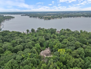 Luxury Estate w 21 Acres & Lake Access to Lake Tippecanoe on Tippecanoe Lake Country Club in Indiana - for sale on GolfHomes.com, golf home, golf lot