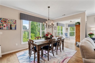 Are you dreaming of GOLF COURSE VIEWS and a PATIO FULL OF on Woodmont Golf and Country Club in Georgia - for sale on GolfHomes.com, golf home, golf lot