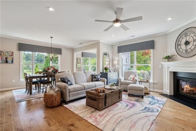 Are you dreaming of GOLF COURSE VIEWS and a PATIO FULL OF on Woodmont Golf and Country Club in Georgia - for sale on GolfHomes.com, golf home, golf lot