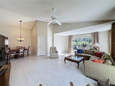 One of a kind expanded Canterbury model home on large golf on Kings Ridge Golf Club in Florida - for sale on GolfHomes.com, golf home, golf lot