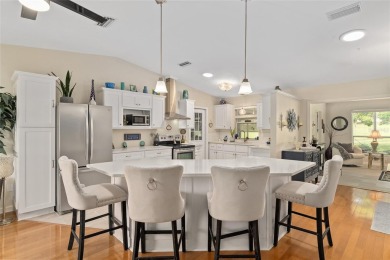 Don't miss this beautifully upgraded 3-bedroom, 2-bath home with on Orange Blossom Hills Golf and Country Club in Florida - for sale on GolfHomes.com, golf home, golf lot