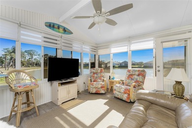 Beautifully Finished Waterfront Home featuring 2 bedrooms and 2 on Kings Gate Golf Club in Florida - for sale on GolfHomes.com, golf home, golf lot