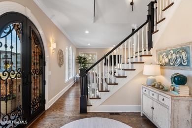 Prepare to be wowed! A must see in person, this custom brick on Members Club At St. James Plantation in North Carolina - for sale on GolfHomes.com, golf home, golf lot