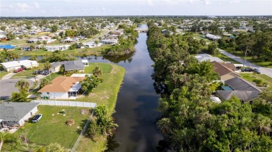 FRESHWATER CANAL LOT ON THE ELKCAM WATERWAY! No HOA, or deed on Port Charlotte Golf Club in Florida - for sale on GolfHomes.com, golf home, golf lot