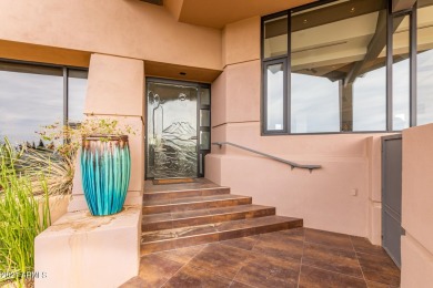 This contemporary home offers exceptionally elevated & stunning on Desert Mountain Golf Club - Renegade Course in Arizona - for sale on GolfHomes.com, golf home, golf lot