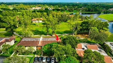 Exclusive Gated 55+ Community | Fully Furnished Corner Unit | on Boca Lago Golf and Country Club in Florida - for sale on GolfHomes.com, golf home, golf lot