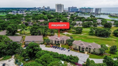 Located directly on the 16th  hole in the gated community of on Seascape Golf Course in Florida - for sale on GolfHomes.com, golf home, golf lot