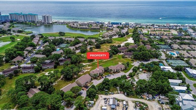 NO STAIRS!!!! This three-bedroom, two-and-a-half-bath unit on Seascape Golf Course in Florida - for sale on GolfHomes.com, golf home, golf lot