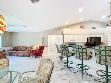 Lovely stucco turn-key 3 bedroom/2 bath, ASPEN style home in on Eagle Ridge At Spruce Creek Country Club in Florida - for sale on GolfHomes.com, golf home, golf lot
