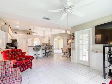 Lovely stucco turn-key 3 bedroom/2 bath, ASPEN style home in on Eagle Ridge At Spruce Creek Country Club in Florida - for sale on GolfHomes.com, golf home, golf lot