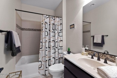 Move-in Ready, Fully Furnished Villa delivers on Casual Elegance on Tuscany Falls At Pebble Creek in Arizona - for sale on GolfHomes.com, golf home, golf lot