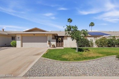 Beautifully updated twin home featuring a welcoming front on Pebblebrook Golf Course in Arizona - for sale on GolfHomes.com, golf home, golf lot