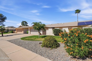Beautifully updated twin home featuring a welcoming front on Pebblebrook Golf Course in Arizona - for sale on GolfHomes.com, golf home, golf lot