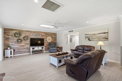 Beautifully updated twin home featuring a welcoming front on Pebblebrook Golf Course in Arizona - for sale on GolfHomes.com, golf home, golf lot