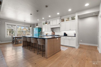 Modern farmhouse charm meets luxury living in the highly on Eagle Legacy Golf Course in Idaho - for sale on GolfHomes.com, golf home, golf lot