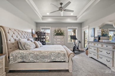 Modern farmhouse charm meets luxury living in the highly on Eagle Legacy Golf Course in Idaho - for sale on GolfHomes.com, golf home, golf lot