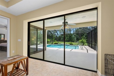 This custom home built 2018 sits on over  3/4  of an acre, in on Plantation Bay Golf and Country Club in Florida - for sale on GolfHomes.com, golf home, golf lot