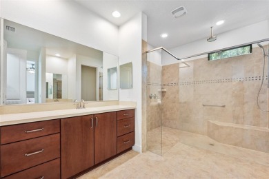 This custom home built 2018 sits on over  3/4  of an acre, in on Plantation Bay Golf and Country Club in Florida - for sale on GolfHomes.com, golf home, golf lot