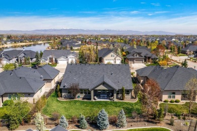Modern farmhouse charm meets luxury living in the highly on Eagle Legacy Golf Course in Idaho - for sale on GolfHomes.com, golf home, golf lot