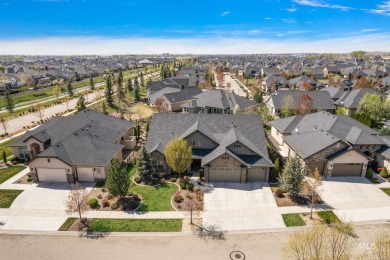Modern farmhouse charm meets luxury living in the highly on Eagle Legacy Golf Course in Idaho - for sale on GolfHomes.com, golf home, golf lot