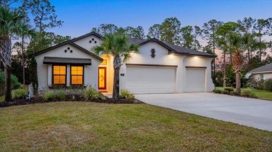 This custom home built 2018 sits on over  3/4  of an acre, in on Plantation Bay Golf and Country Club in Florida - for sale on GolfHomes.com, golf home, golf lot