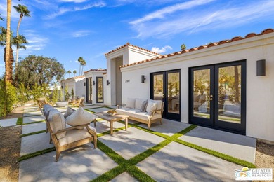 A rare blend of architectural scale, designer finishes, and on Indian Canyons Golf Resort - North Course in California - for sale on GolfHomes.com, golf home, golf lot