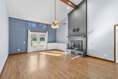 The perfect home for those that love to relax. This single-story on Carolina Trace Country Club in North Carolina - for sale on GolfHomes.com, golf home, golf lot