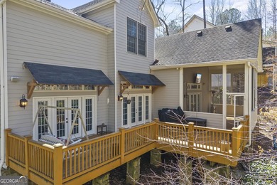 Welcome to an exceptional craftsman-style home located in a on Currahee Golf Club in Georgia - for sale on GolfHomes.com, golf home, golf lot