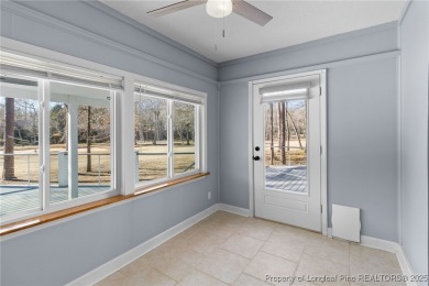 The perfect home for those that love to relax. This single-story on Carolina Trace Country Club in North Carolina - for sale on GolfHomes.com, golf home, golf lot