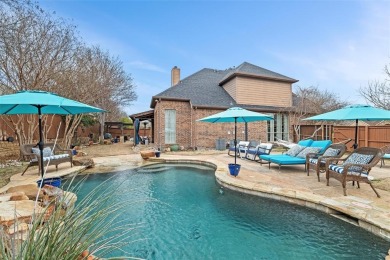 Welcome home! This beautiful 5-bedroom house, located on a on Lantana Golf Club in Texas - for sale on GolfHomes.com, golf home, golf lot