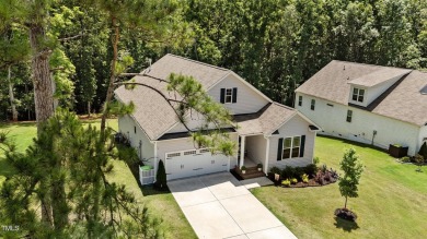 Elegant Ranch Home at Lake Royale's River Golf Club Course on River Golf and County Club at Lake Royale in North Carolina - for sale on GolfHomes.com, golf home, golf lot