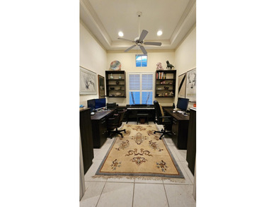 Just listed! This 3BR/3BA Plus Den home borders the 7th hole of on  in Florida - for sale on GolfHomes.com, golf home, golf lot