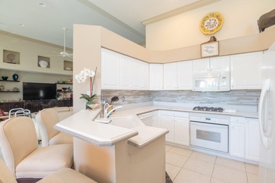 Just listed! This 3BR/3BA Plus Den home borders the 7th hole of on  in Florida - for sale on GolfHomes.com, golf home, golf lot