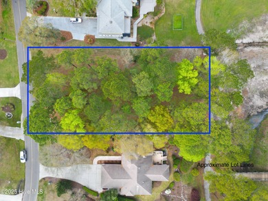 Beautiful golf view lot in Sea Trail! This large lot (nearly 1/2 on Sea Trail Golf Resort in North Carolina - for sale on GolfHomes.com, golf home, golf lot