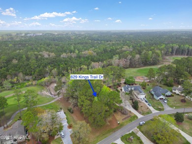 Beautiful golf view lot in Sea Trail! This large lot (nearly 1/2 on Sea Trail Golf Resort in North Carolina - for sale on GolfHomes.com, golf home, golf lot