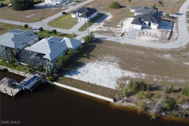 BEAUTIFUL 200ft Wide GULF ACCESS LOT!!  BRAND NEW 10FT SEAWALL on Burnt Store Golf Club in Florida - for sale on GolfHomes.com, golf home, golf lot
