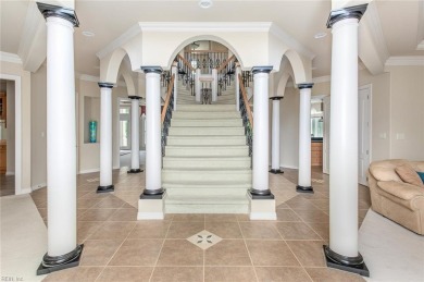 Step into this Showcase Home-a-Rama estate, where timeless on Riverfront Golf Club in Virginia - for sale on GolfHomes.com, golf home, golf lot