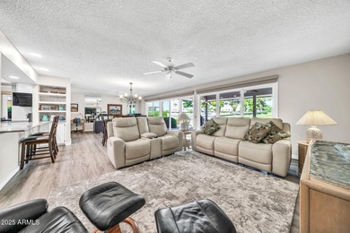 Enjoy breathtaking views of the pond, fountain, and 3rd hole of on Pebblebrook Golf Course in Arizona - for sale on GolfHomes.com, golf home, golf lot