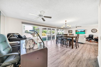 Enjoy breathtaking views of the pond, fountain, and 3rd hole of on Pebblebrook Golf Course in Arizona - for sale on GolfHomes.com, golf home, golf lot