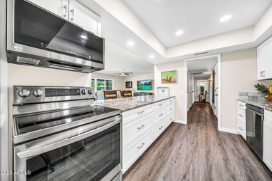 Enjoy breathtaking views of the pond, fountain, and 3rd hole of on Pebblebrook Golf Course in Arizona - for sale on GolfHomes.com, golf home, golf lot