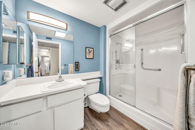 Enjoy breathtaking views of the pond, fountain, and 3rd hole of on Pebblebrook Golf Course in Arizona - for sale on GolfHomes.com, golf home, golf lot