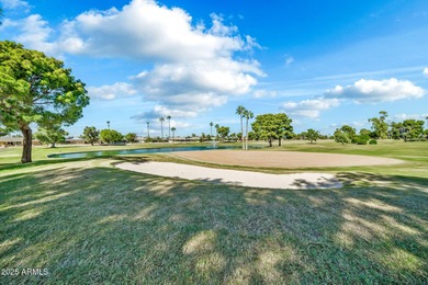 Enjoy breathtaking views of the pond, fountain, and 3rd hole of on Pebblebrook Golf Course in Arizona - for sale on GolfHomes.com, golf home, golf lot