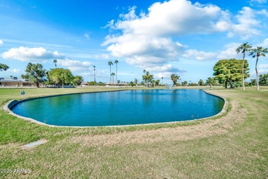 Enjoy breathtaking views of the pond, fountain, and 3rd hole of on Pebblebrook Golf Course in Arizona - for sale on GolfHomes.com, golf home, golf lot