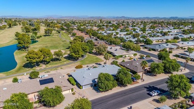 Enjoy breathtaking views of the pond, fountain, and 3rd hole of on Pebblebrook Golf Course in Arizona - for sale on GolfHomes.com, golf home, golf lot