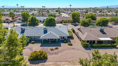 Enjoy breathtaking views of the pond, fountain, and 3rd hole of on Pebblebrook Golf Course in Arizona - for sale on GolfHomes.com, golf home, golf lot