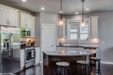 Well-appointed ranch w/quality finishes, custom details, + on The Legend At Bergamont in Wisconsin - for sale on GolfHomes.com, golf home, golf lot