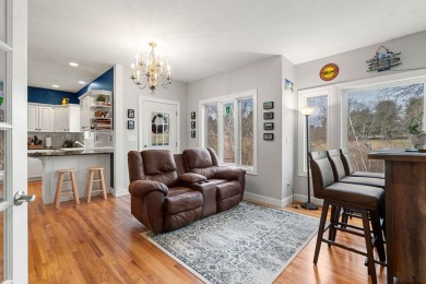 This stunning custom home, ideally located next to the Nashua on Nashua Country Club in New Hampshire - for sale on GolfHomes.com, golf home, golf lot