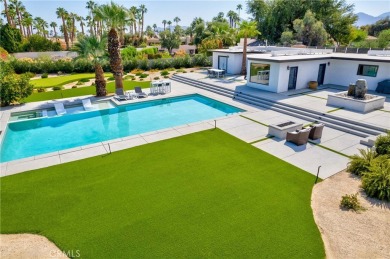 Step into this historic, single-level home in Rancho Mirage on Rancho Las Palmas Country Club in California - for sale on GolfHomes.com, golf home, golf lot
